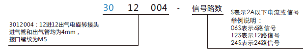 30120043012004系列多通路气动滑环系列滑环特点